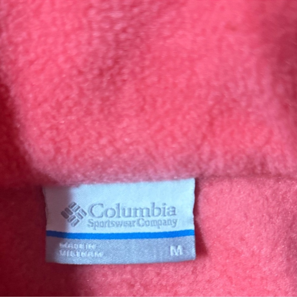 Columbia Women's Vibrant Pink Fleece Sport Jacket - Picture 11 of 11